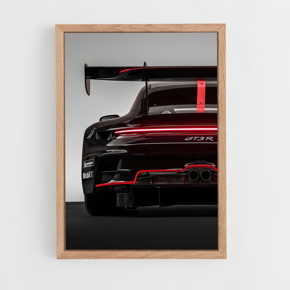 Poster Vitesse Ultime 911 GT3 RS – affiche Porsche (vue 4)